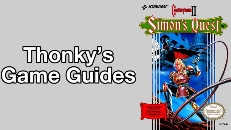 Thonky's Game Guides: Castlevania II: Simon's Quest