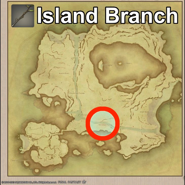 Main location of Island Branch on Island Sanctuary