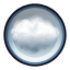 The cloudy weather indicator from Island Sanctuary in Final Fantasy XIV.