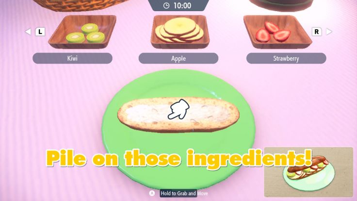 In Pokémon Scarlet and Violet, you can make sandwiches using many different ingredients.