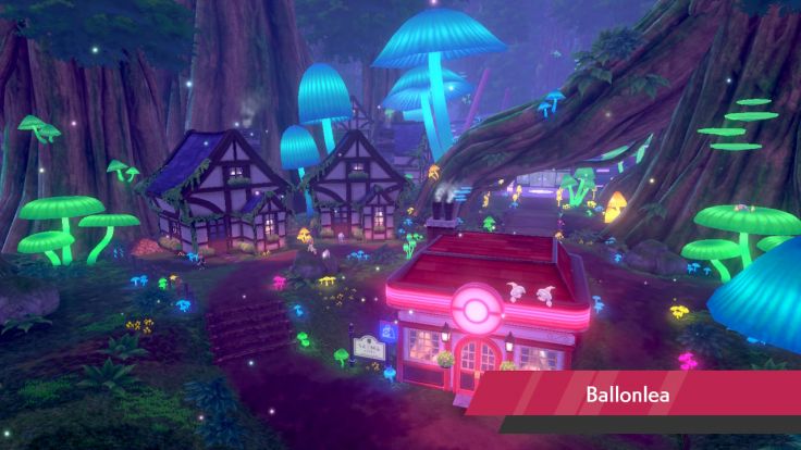 You reach Ballonlea after you brave the darkness of the Glimwood Tangle.
