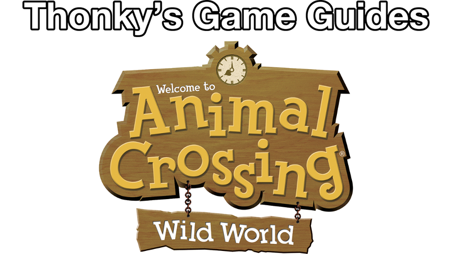 Thonky's Game Guides: Animal Crossing: Wild World