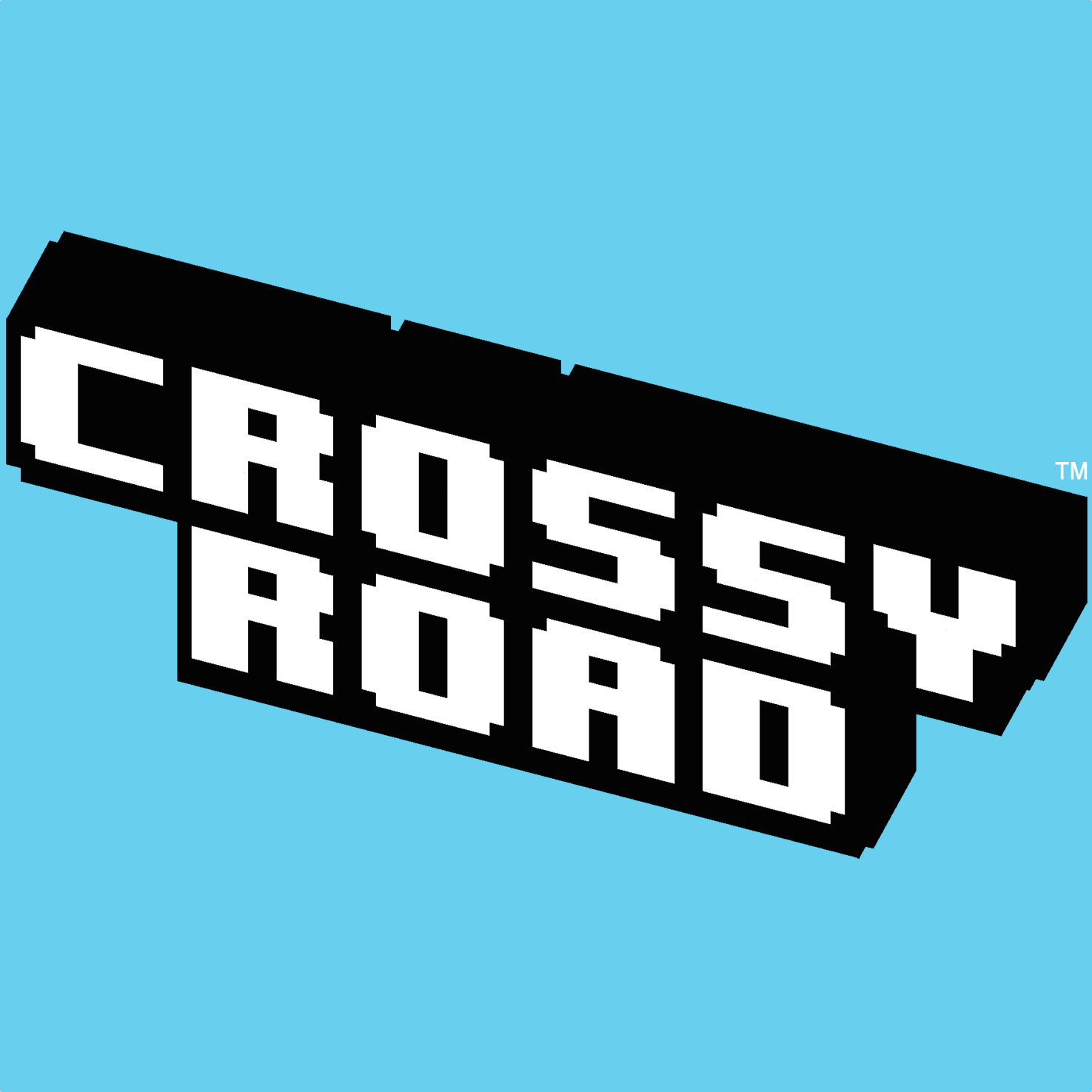 Crossy Road логотип игры.