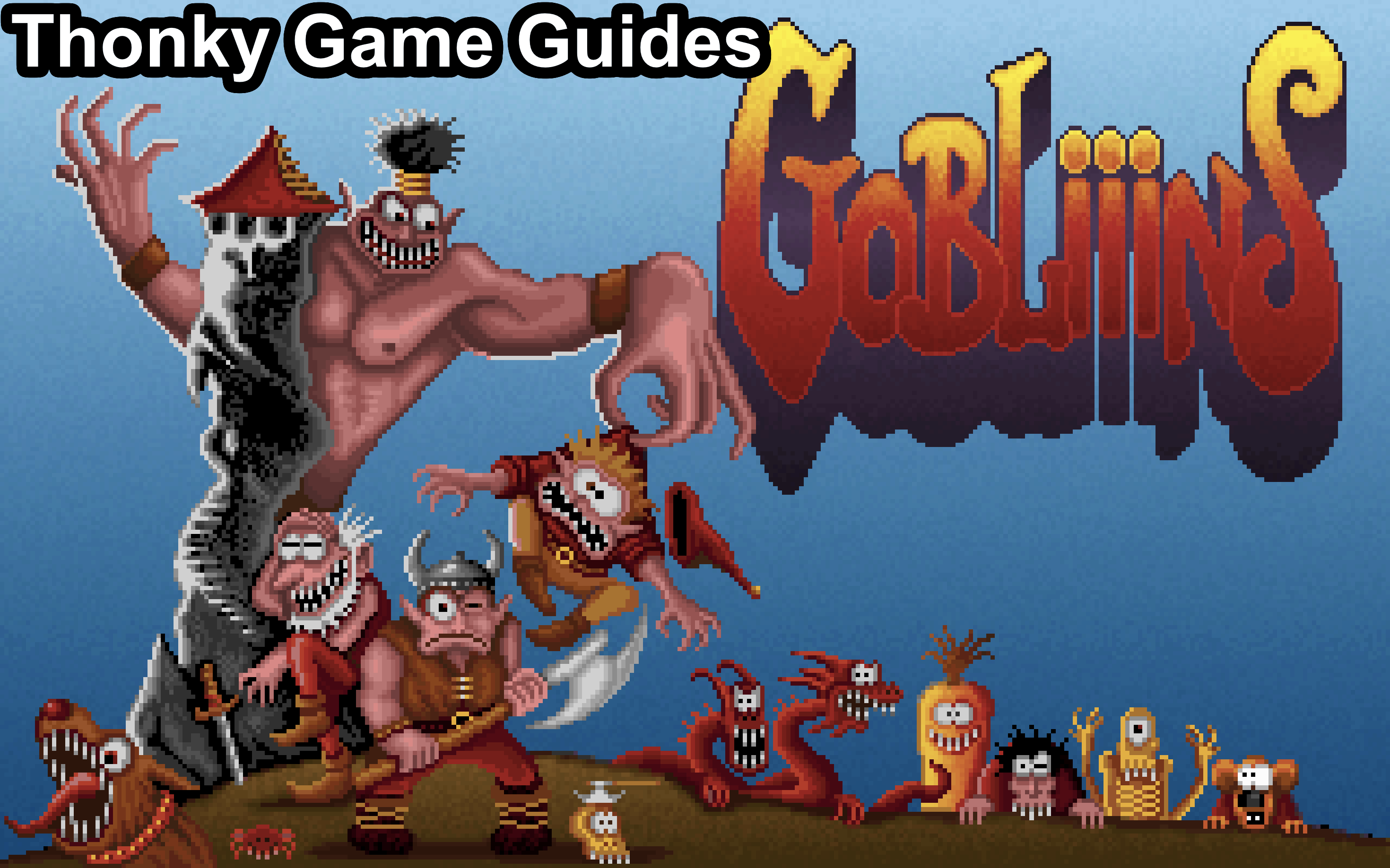 A walkthrough for Gobliiins, the first game in the Goblins puzzle adventure series by Coktel Vision and Sierra On-Line.