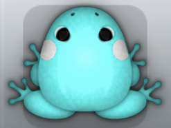 Aqua Albeo Anura Frog from Pocket Frogs