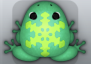 Marine Folium Glacio Frog from Pocket Frogs