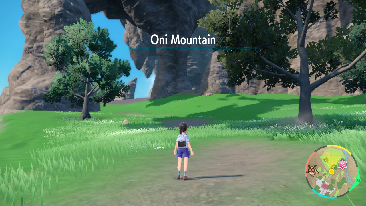 After you meet up with Kieran at the Kitakami Hall signboard, you go through Oni Mountain to visit the ogre's den.