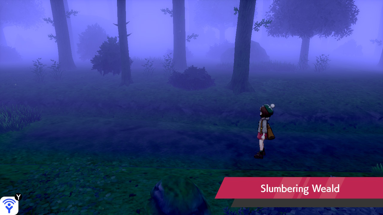 You return to the Slumbering Weald and find that you can explore farther than before.