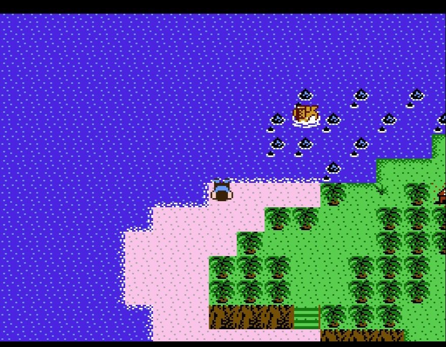 After you defeat Octo the Huge and rescue the boy Dolphin, the Dolphin family guides you to a new area.