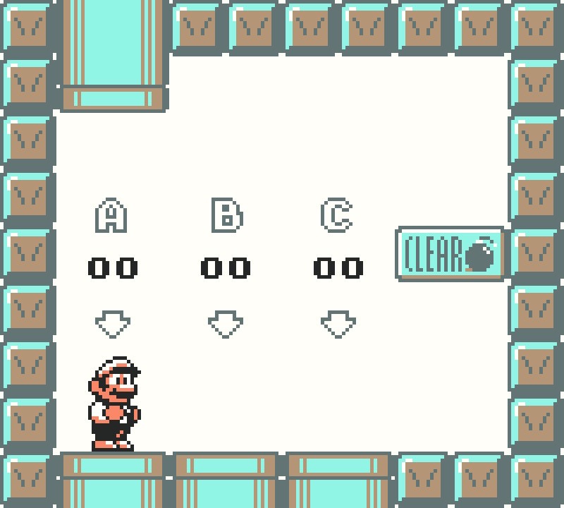 How to begin a game of Super Mario Land 2: 6 Golden Coins and how to clear the save slots.