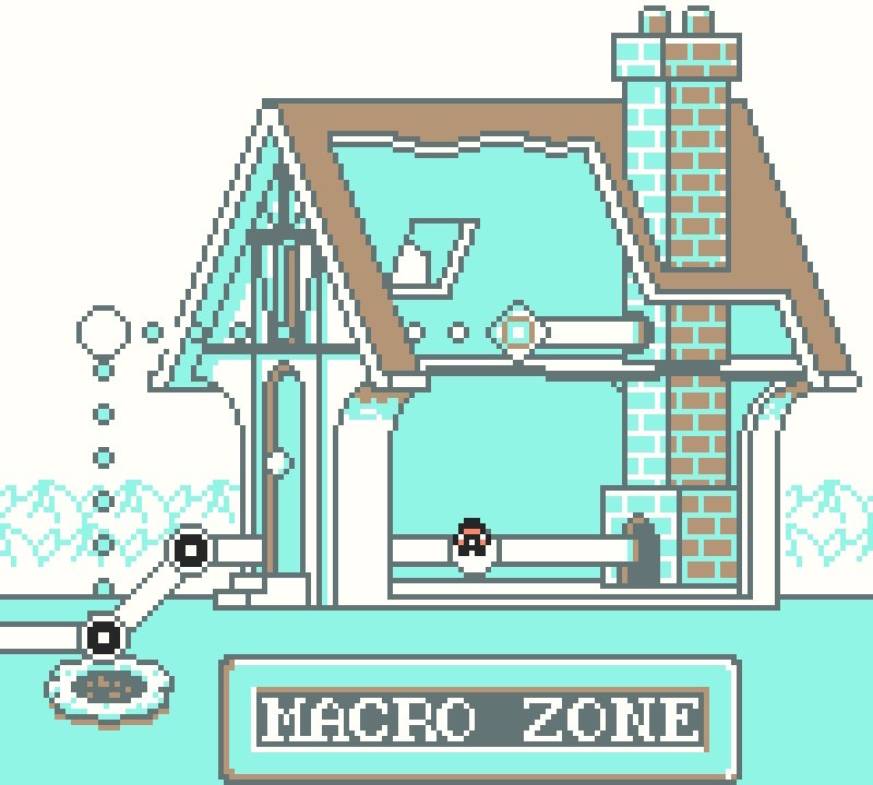 How to clear Fireplace Stage, also known as Fiery Mario–Special Agent, in Super Mario Land 2: 6 Golden Coins.