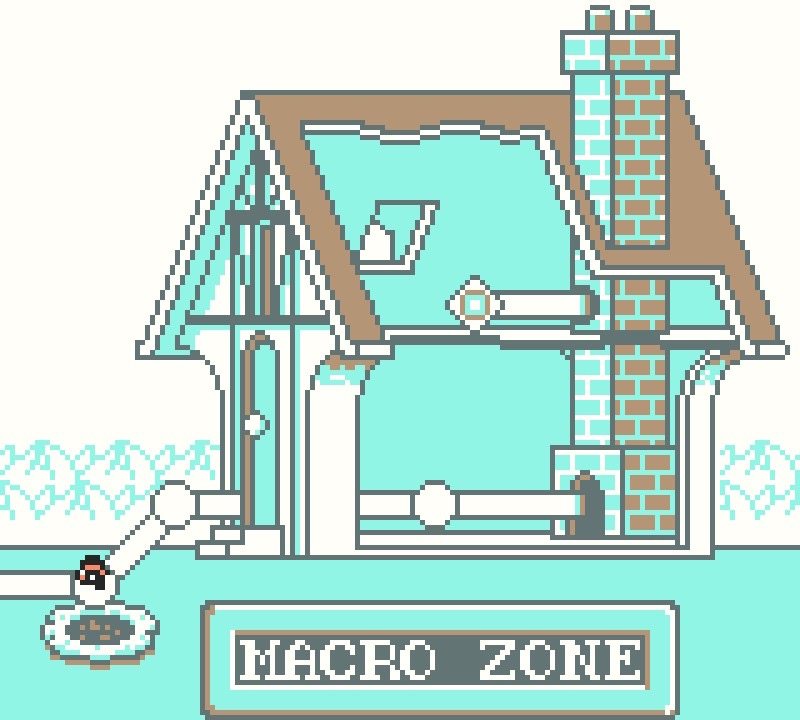 How to clear Manhole Stage, also known as The Ant Monsters, in Super Mario Land 2: 6 Golden Coins.