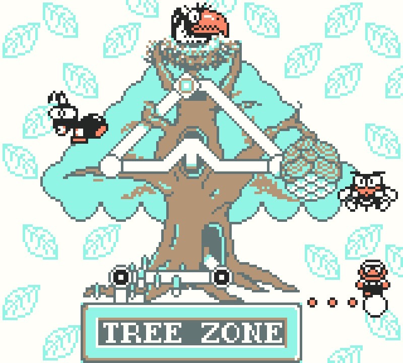 How to clear Tree Zone Secret Stage, also known as Secret Course 1, in Super Mario Land 2: 6 Golden Coins.