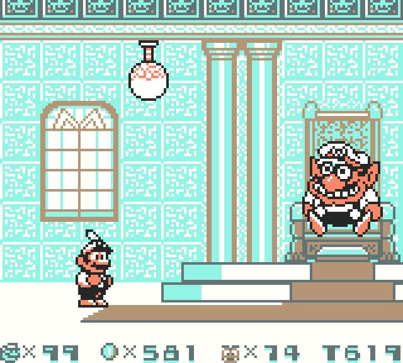 How to defeat Wario, the final boss of Super Mario Land 2: 6 Golden Coins.