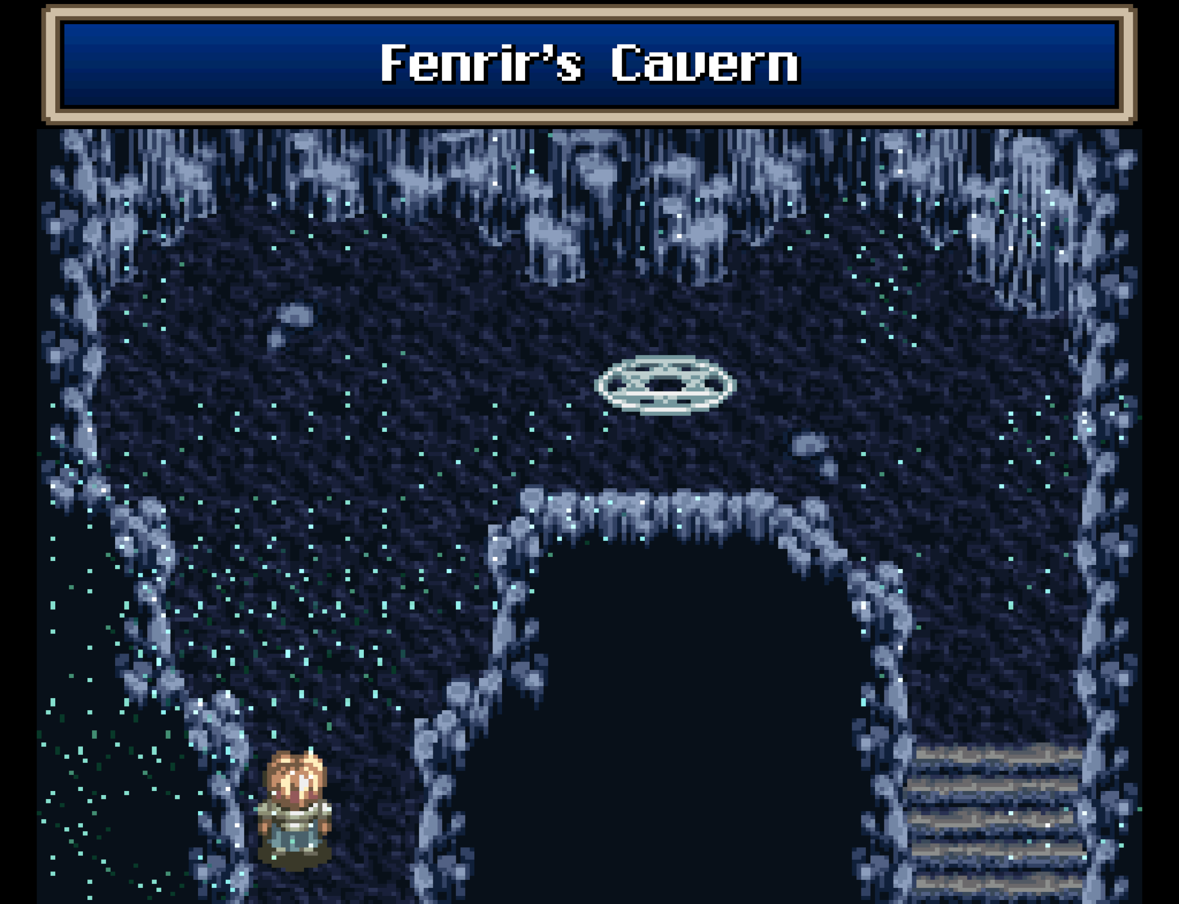 A legendary blade awaits you in Fenrir's Cavern, which is found in a church in Freezekill.