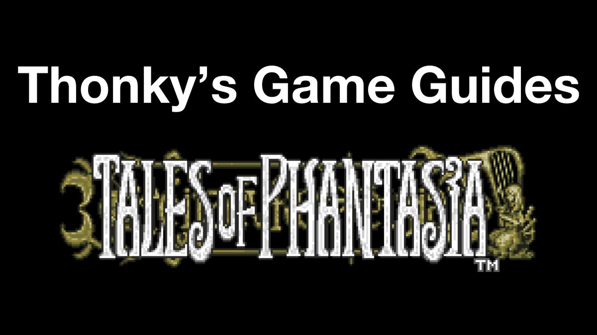 List of Skills Combos Spells and Spirits Tales of Phantasia