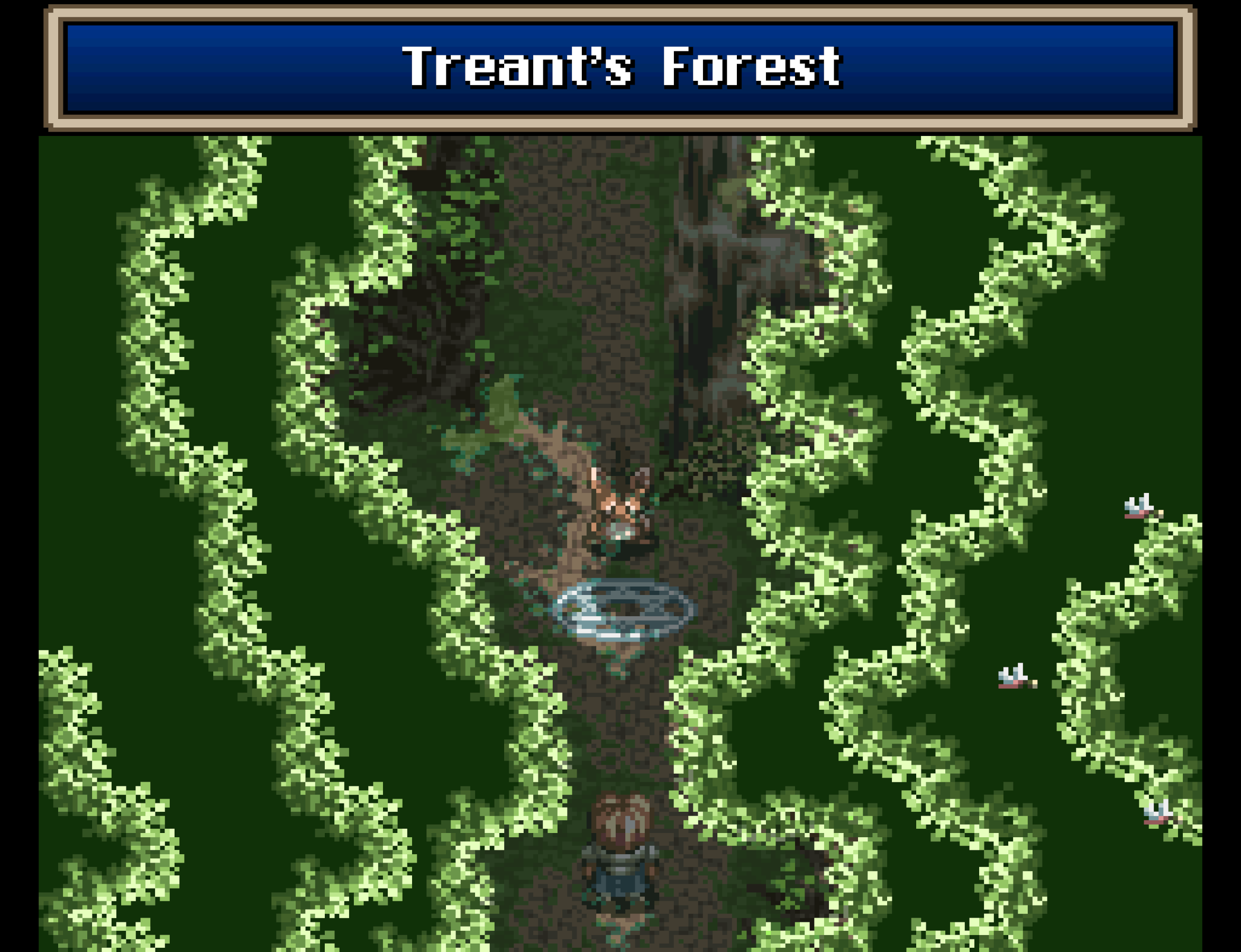 After you reach the Elves' Haven, Rambard accompanies you on a journey through Treant's Forest.