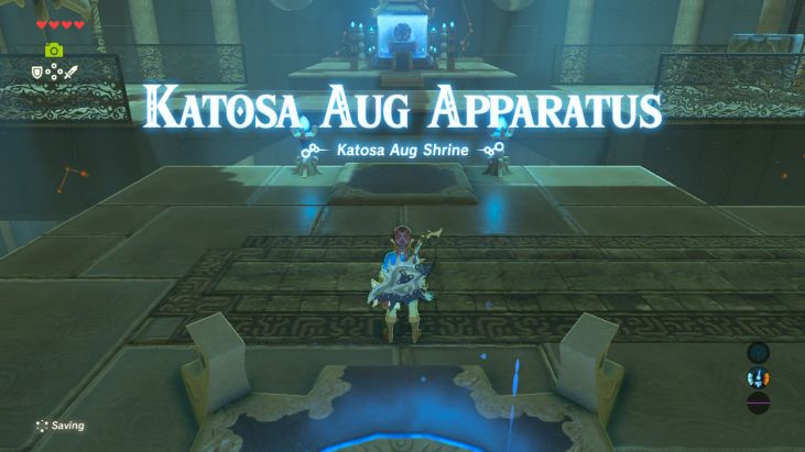 A guide on how to find and complete the Katosa Aug shrine and solve the 