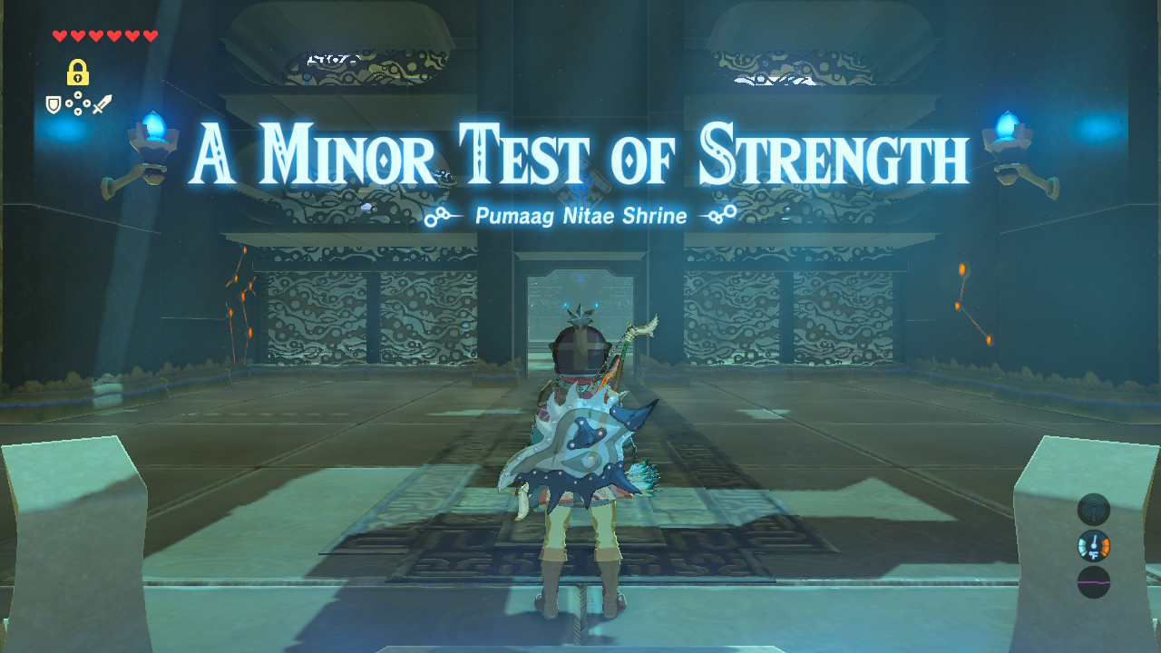 A guide on how to find and complete the Pumaag Nitae shrine in The Legend of Zelda: Breath of the Wild.