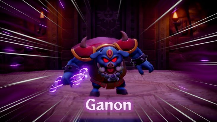 After you make your way through Hyrule Castle in the Still World, you fight an echo of Ganon.