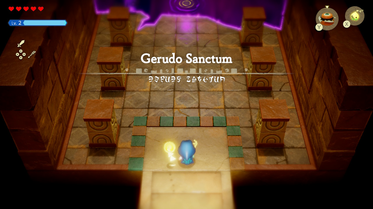 After you remove the seal in the Cryptic Cavern, you can reach the Gerudo Sanctum.