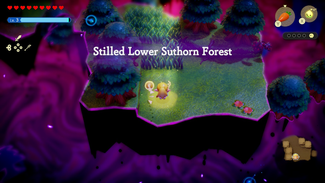 There is a small rift in the lower Suthorn Forest and Tri can create an entrance into it.