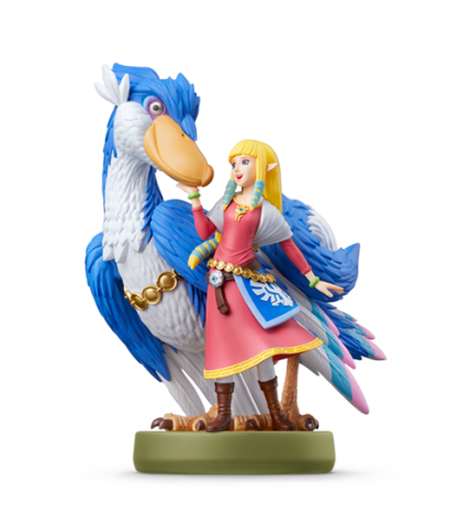 Zelda and Loftwing amiibo