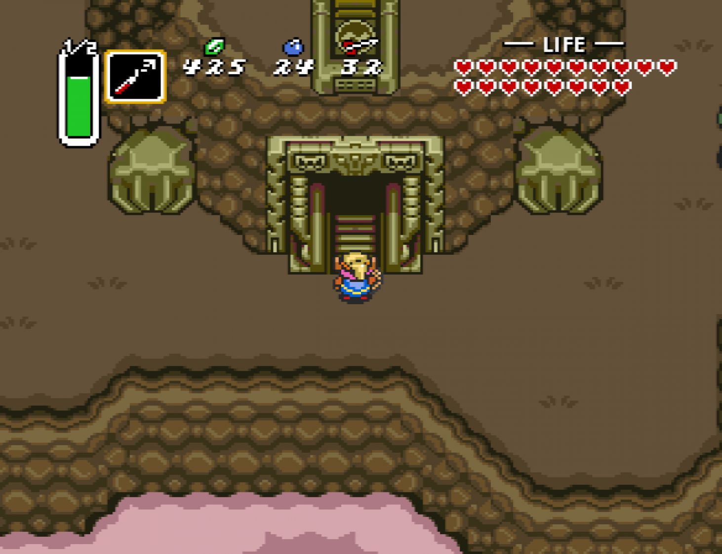 legend of zelda link to the past turtle rock walkthrough