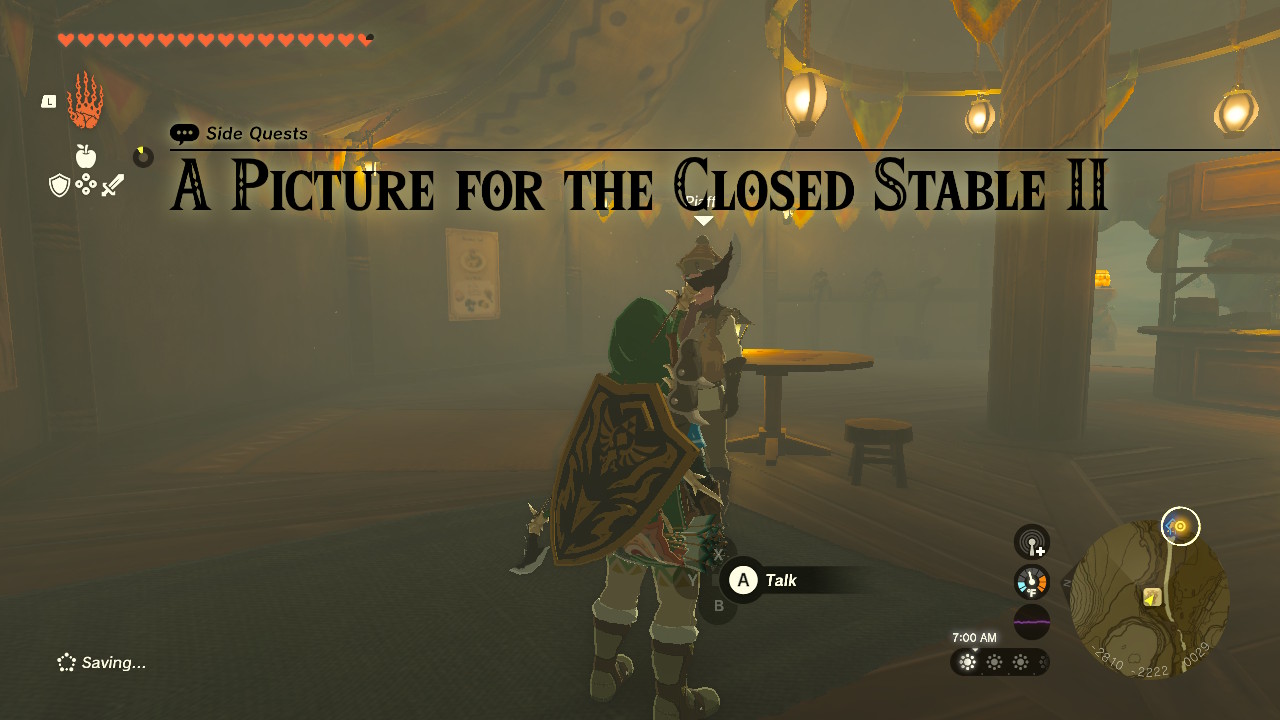 A Picture for the Closed Stable II The Legend of Zelda Tears of