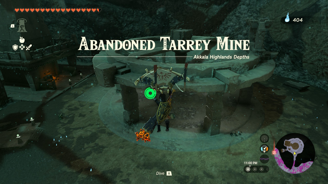 The Abandoned Tarrey Mine is located in the part of the Depths that is directly beneath Tarrey Town.