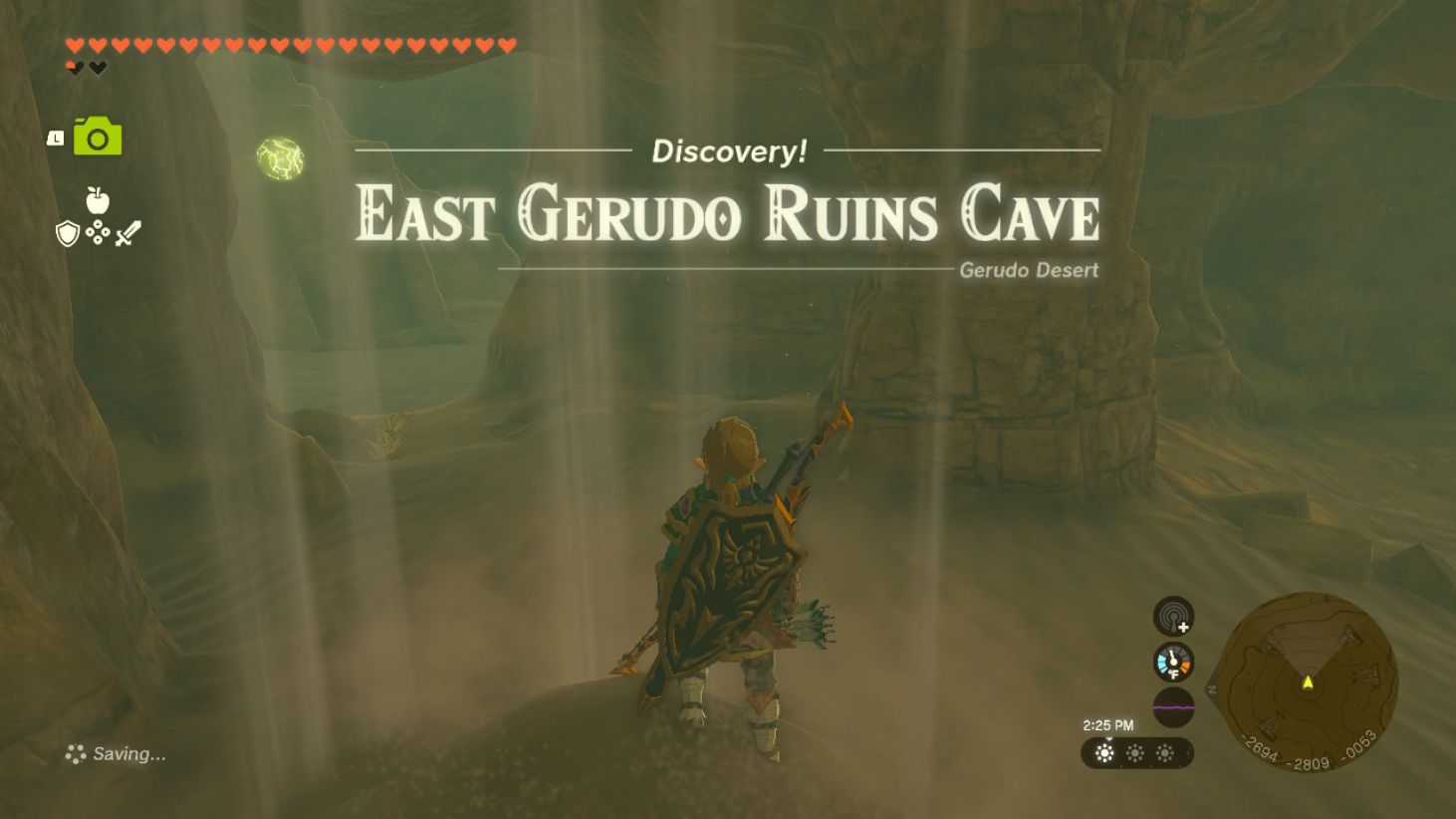 East Gerudo Ruins Cave - The Legend of Zelda: Tears of the Kingdom Guide