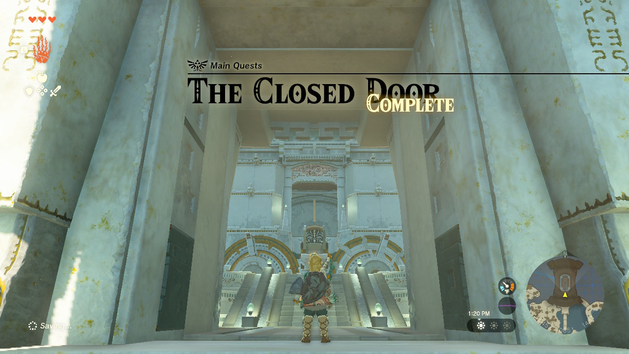 Enter the Temple The Legend of Zelda Tears of the Kingdom Guide