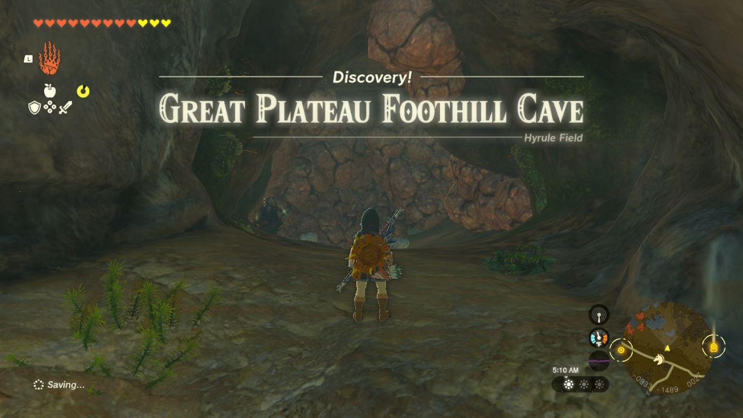 Great Plateau Foothill Cave - The Legend of Zelda: Tears of the Kingdom ...