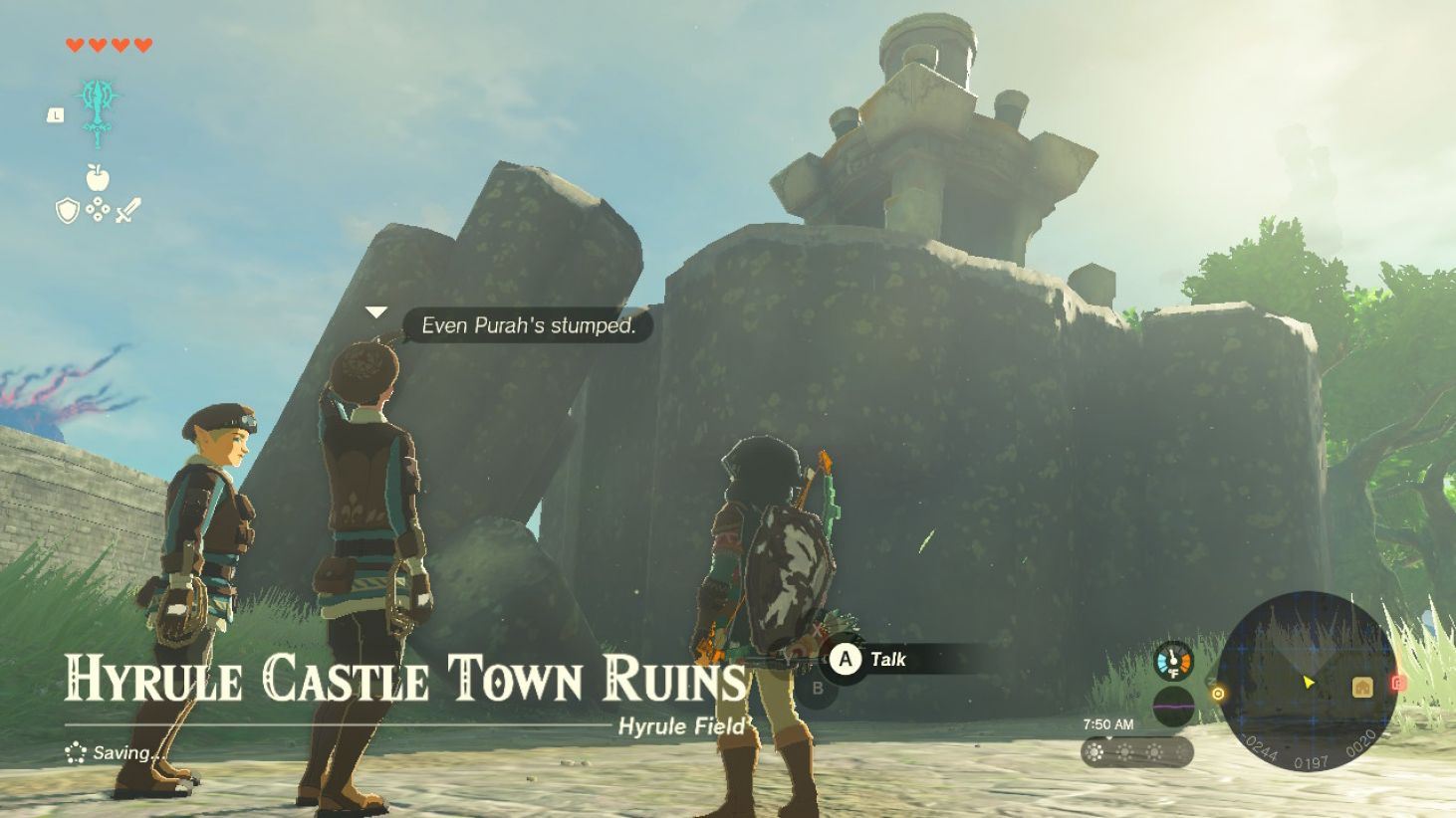 Hyrule Castle Town Ruins The Legend Of Zelda Tears Of The Kingdom Guide