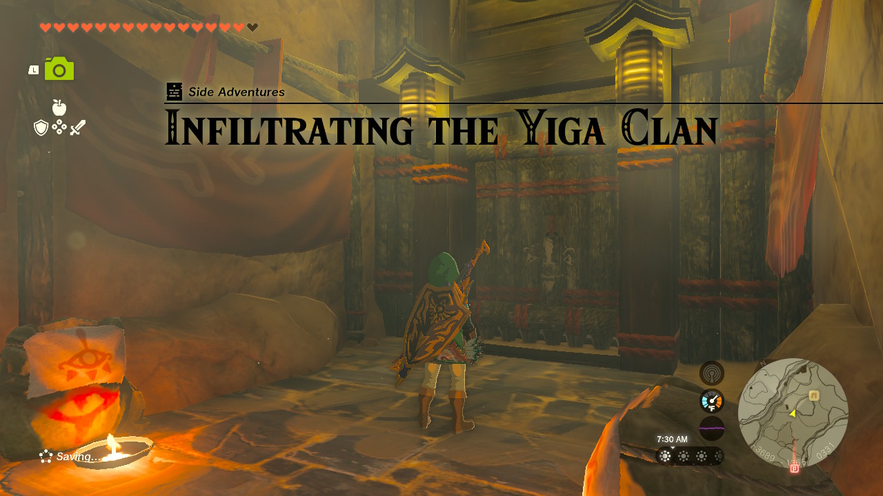 Infiltrating the Yiga Clan The Legend of Zelda Tears of the