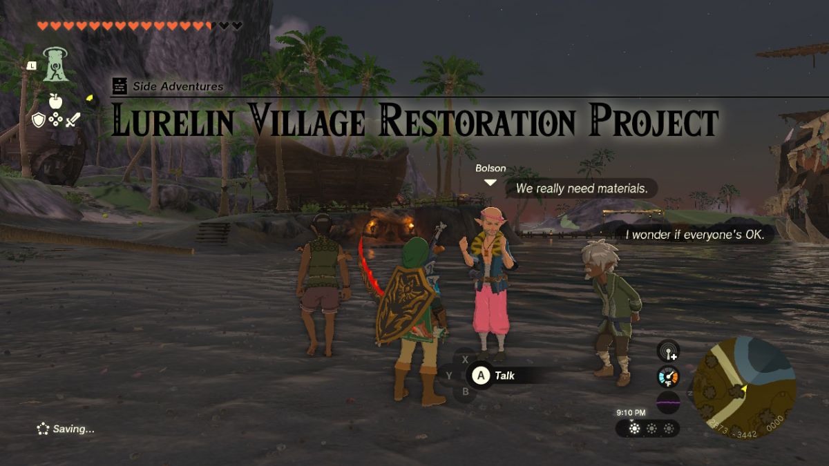 Lurelin Village Restoration Project - The Legend of Zelda: Tears of the  Kingdom Guide