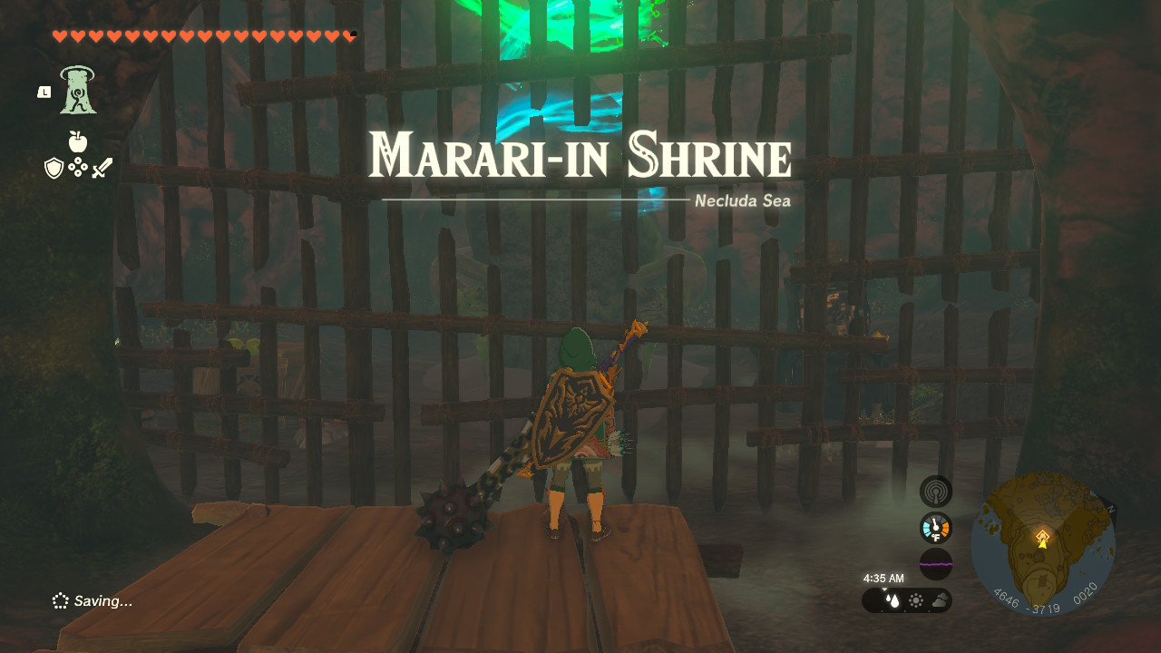 You can find Marari-in Shrine on Eventide Island, home of a pirate hideout.