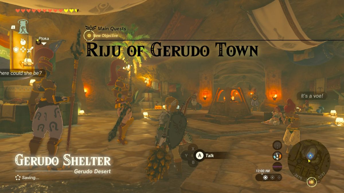 Riju of Gerudo Town - The Legend of Zelda: Tears of the Kingdom Guide