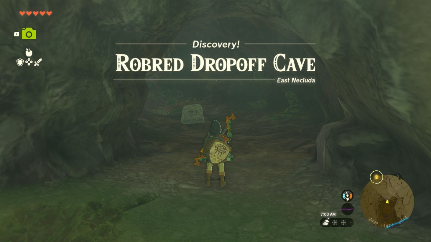 Robred Dropoff Cave - The Legend of Zelda: Tears of the Kingdom Guide