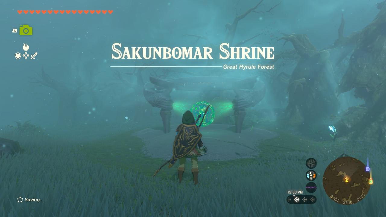 The Sakunbomar Shrine can be found by completing the quest 