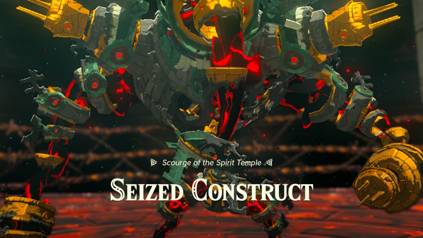 Seized Construct Boss Strategy - The Legend of Zelda: Tears of the ...