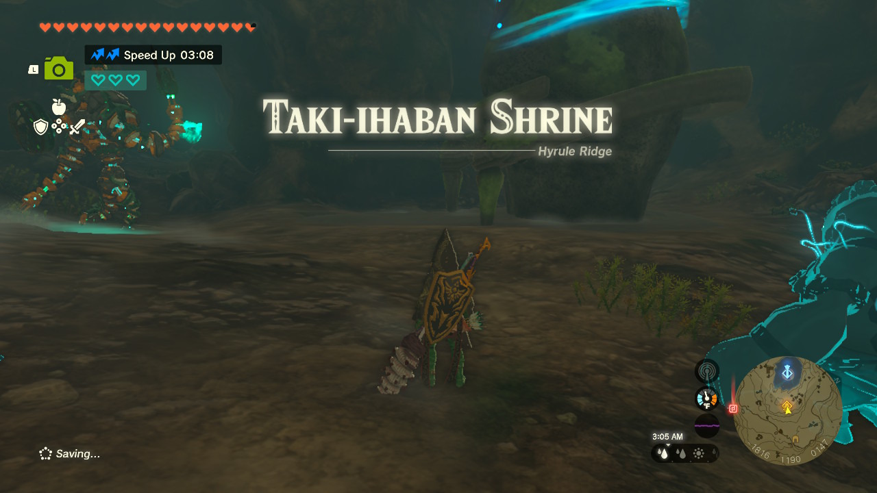 Taki-ihaban Shrine can be found in Lindor's Brow Cave.