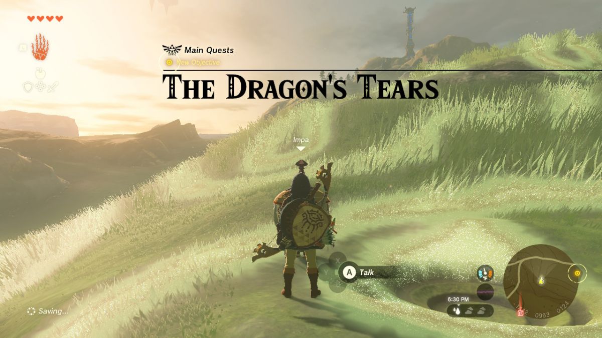 The Dragon's Tears Quest - The Legend of Zelda: Tears of the