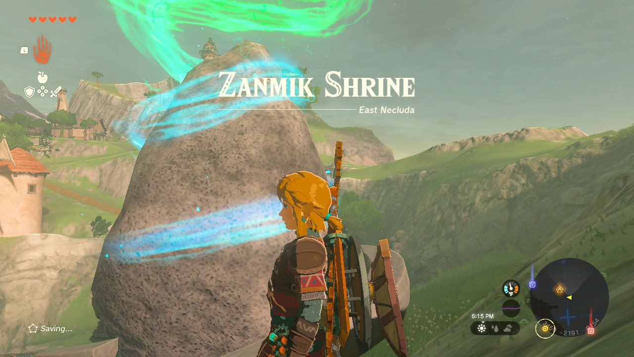 You can find Zanmik Shrine in Hateno Village in East Necluda.