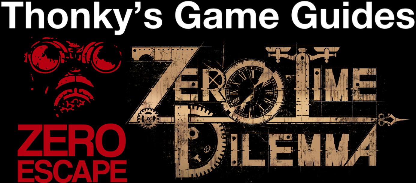 Thonky's Game Guides: Zero Escape: Zero Time Dilemma